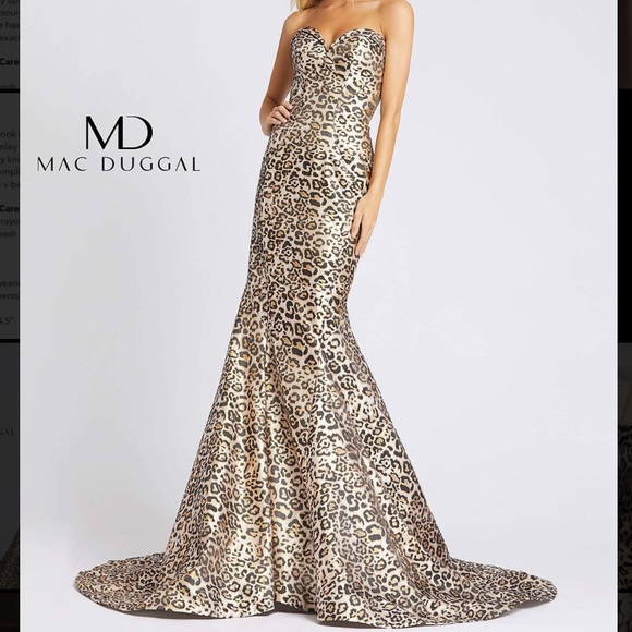 Mac Duggal Dresses & Skirts - NWT Cheetah Dress